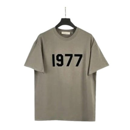 Essentials 1977 God Gray Casual T-Shirt