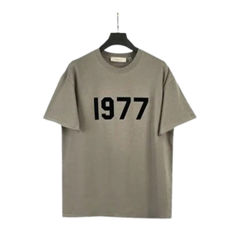 Essentials 1977 God Gray Casual T-Shirt