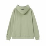 Essentials Casual Green Hoodie