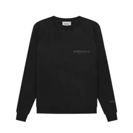 Essentials Fear Of God Black Sweatshirt