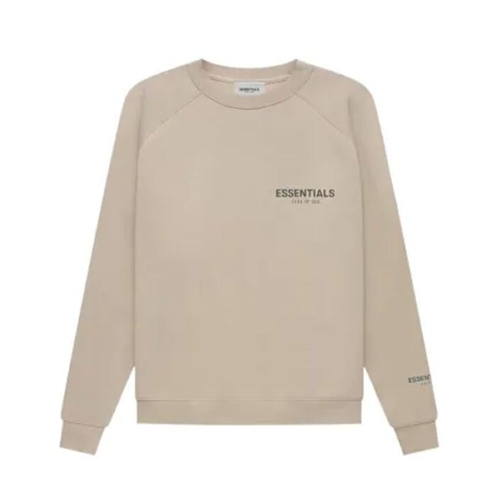 Essentials Fear Of God Khaki Sweatshirt