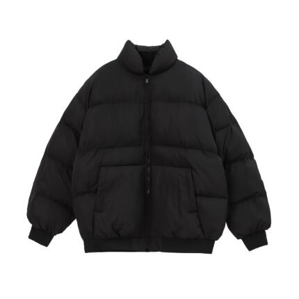 Essentials Fear Of God Puffer Jet Black Jacket