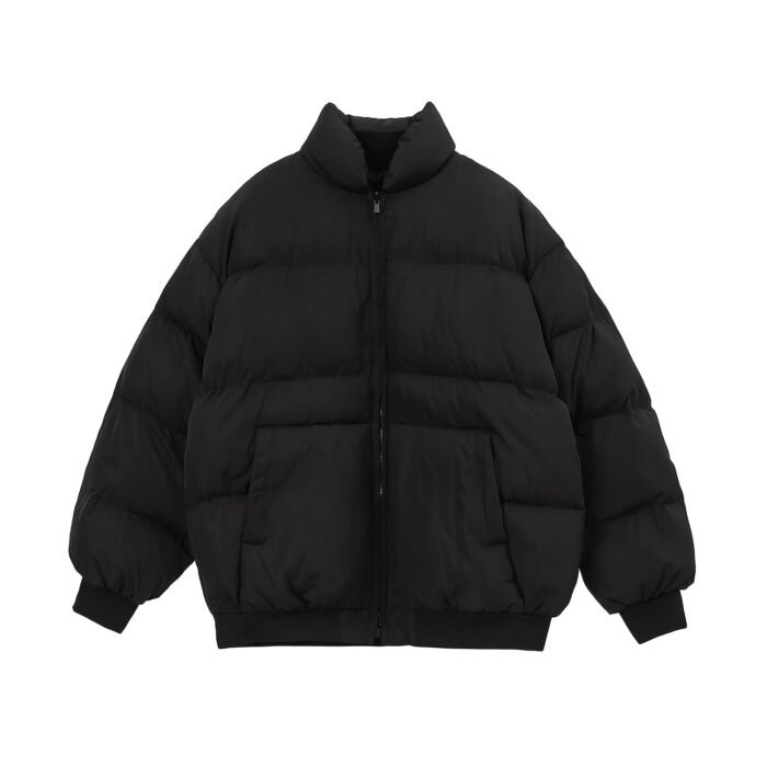 Essentials Fear Of God Puffer Jet Black Jacket