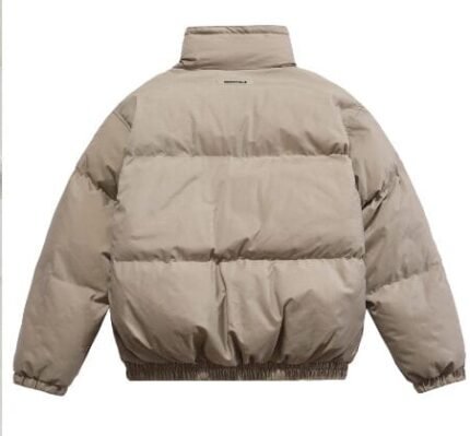 Essentials Fear Of God Puffer Milk Tea Jacket