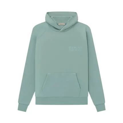 Essentials Fear Of God Smog Blue Signature Hoodie
