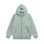 Essentials Fear Of God Zip Hoodie – Sycamore