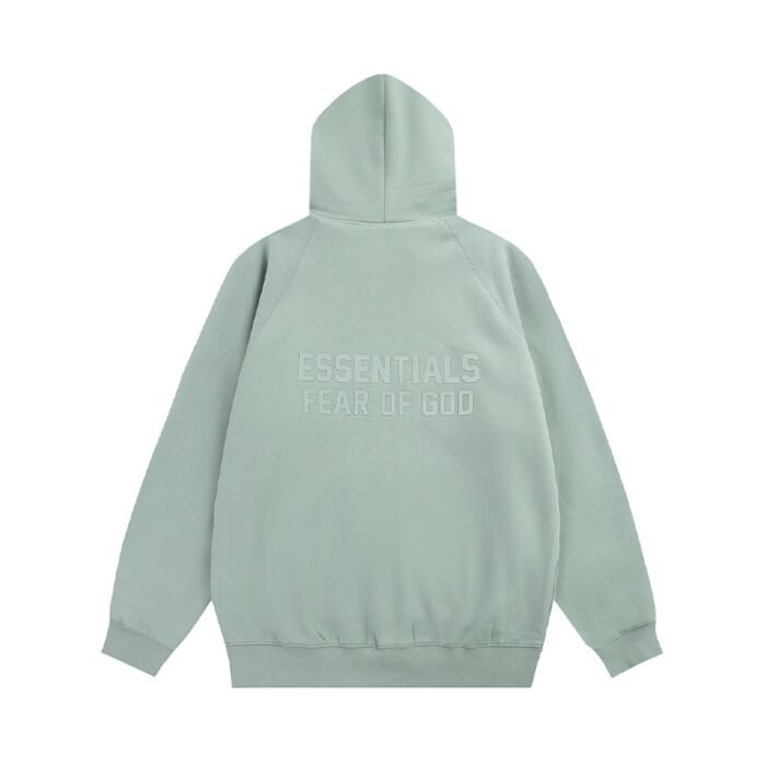 Essentials Fear Of God Zip Hoodie – Sycamore