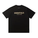Essentials Fear of God Back Logo T Shirt - Black