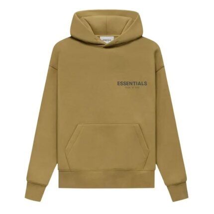 Essentials Fear of God FW22 Core Camel Hoodie