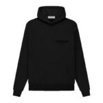 Essentials Fear of God FW22 Core Jet Black Hoodie