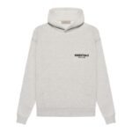 Essentials Fear of God FW22 Core Light Gray Hoodie
