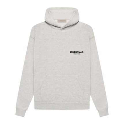 Essentials Fear of God FW22 Core Light Gray Hoodie