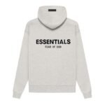 Essentials Fear of God FW22 Core Light Gray Hoodie