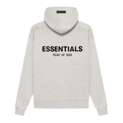 Essentials Fear of God FW22 Core Light Gray Hoodie