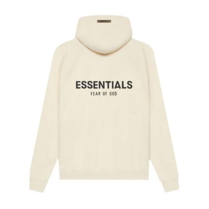 Essentials Fear of God Pull Over Butter Cream Hoodie