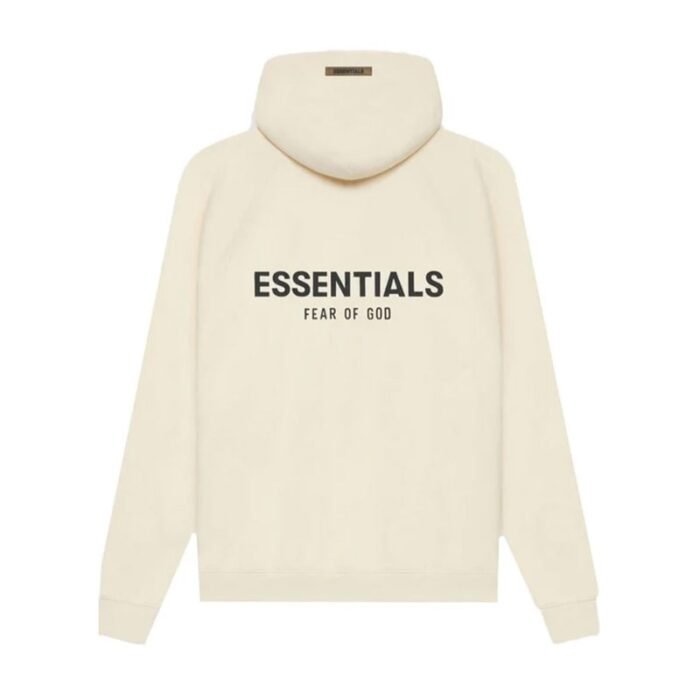 Essentials Fear of God Pull Over Butter Cream Hoodie