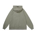 Essentials Fear of God Pull Over Green Hoodie