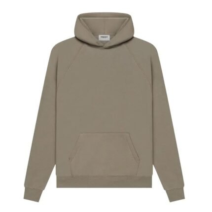 Essentials Fear of God Pull Over Taupe Hoodie