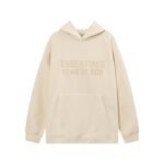 Essentials Flocked FOG Apricot Hoodie