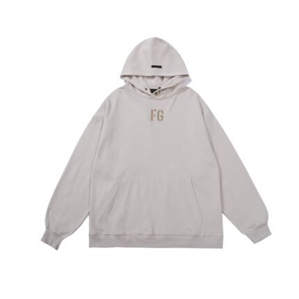 FG Essentials Cement Grey Hoodie – Minimalist Streetwear