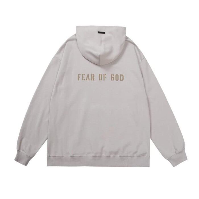 FG Essentials Cement Grey Hoodie – Minimalist Streetwear