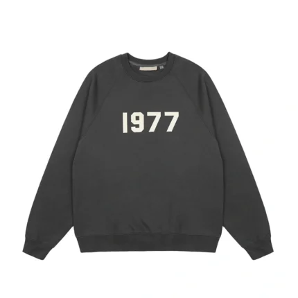 Fear Of God Essentials 1977 Crewneck Sweatshirt – Dark Gray