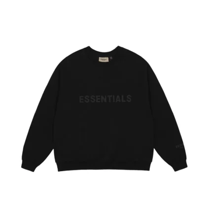 Fear Of God Essentials Crewneck Sweatshirt – Black