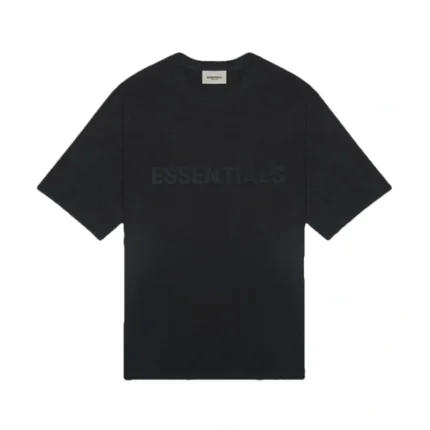 Fear Of God Essentials Front Logo T-shirt - Black