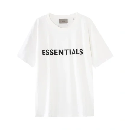 Fear Of God Essentials Front Logo T-shirt - White
