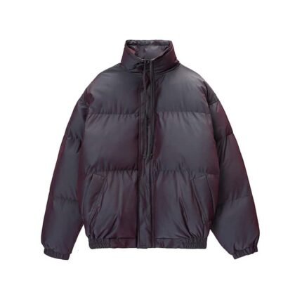 Fear of God ESSENTIALS Puffer Reflective Blue Puffer Jacket
