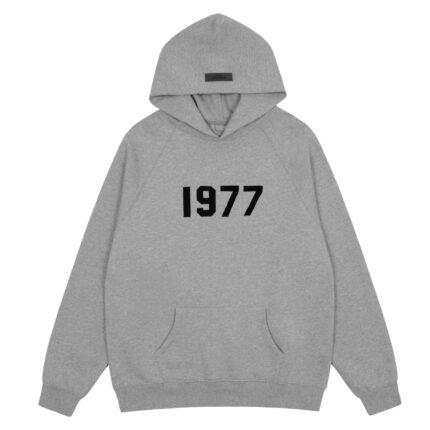Fear of God Essentials 1977 Gray Hoodie