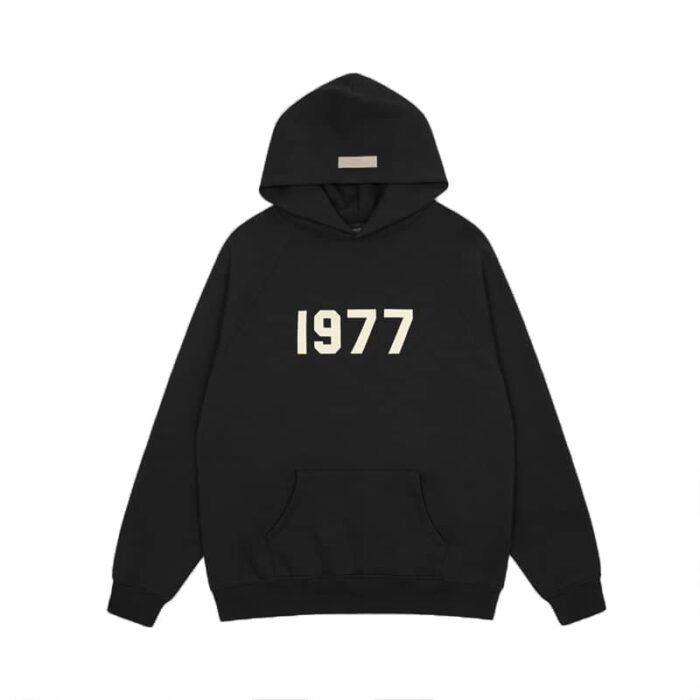 Fear of God Essentials 1977 Hoodie – Black