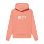 Fear of God Essentials 1977 Hoodie – Light Coral