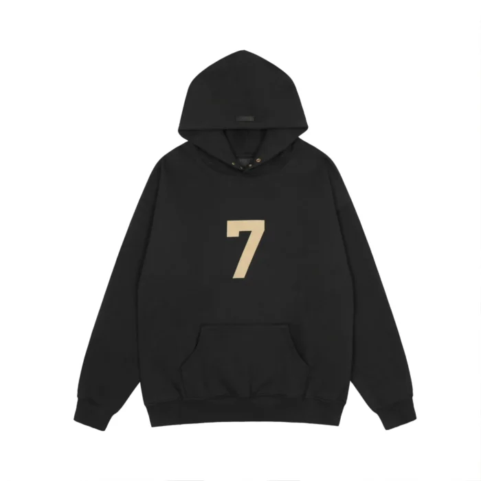 Fear of God Essentials 7th Collection Black Hoodie