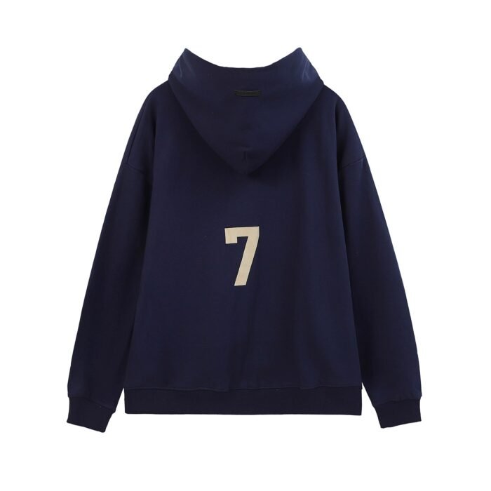Fear of God Essentials 7th Collection Navy blue Hoodie