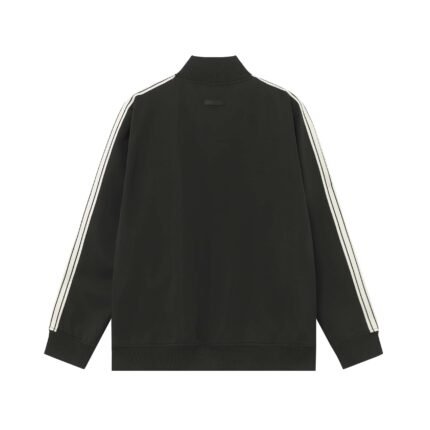 Fear of God Essentials Black Full Zip – Premium Hoodie