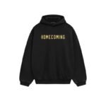 Fear of God Essentials Black Heavy Fleece Hoodie