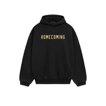 Fear of God Essentials Black Heavy Fleece Hoodie
