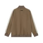 Fear of God Essentials Brown Full Zip – Premium Hoodie