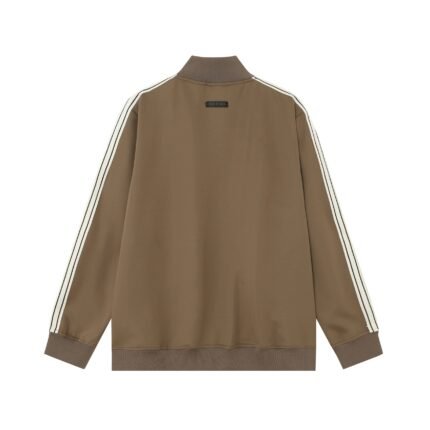 Fear of God Essentials Brown Full Zip – Premium Hoodie