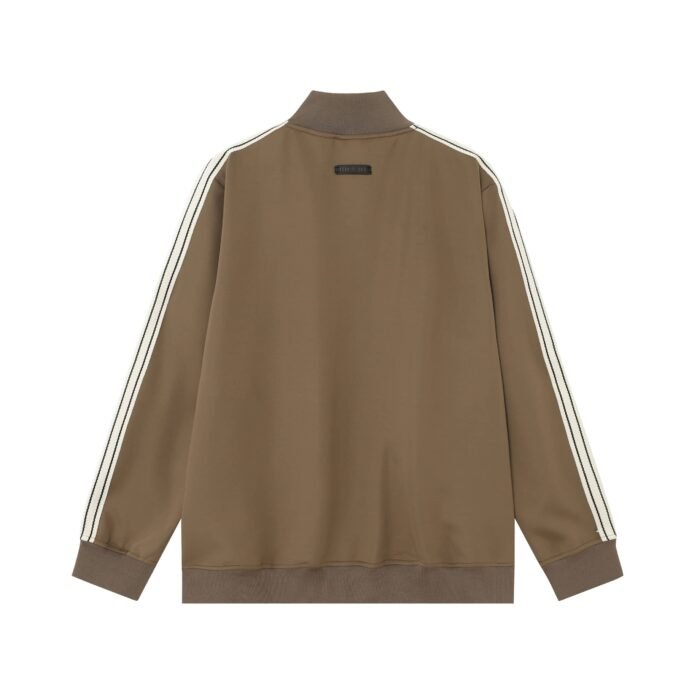 Fear of God Essentials Brown Full Zip – Premium Hoodie