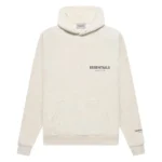 Fear of God Essentials Core Collection Light Heather Oatmeal Hoodie