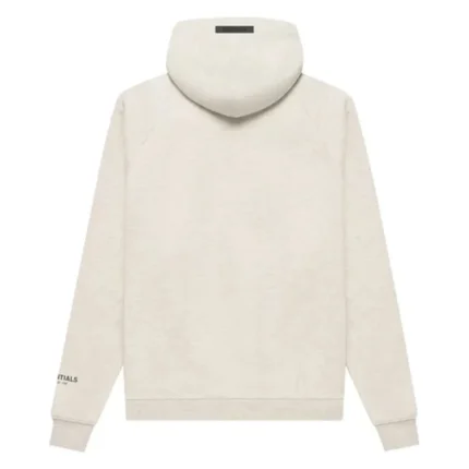 Fear of God Essentials Core Collection Light Heather Oatmeal Hoodie