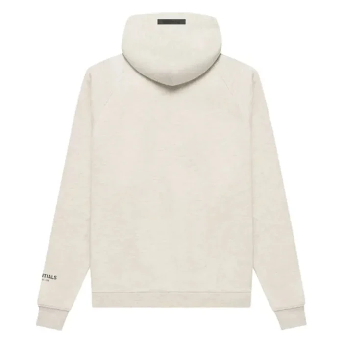 Fear of God Essentials Core Collection Light Heather Oatmeal Hoodie