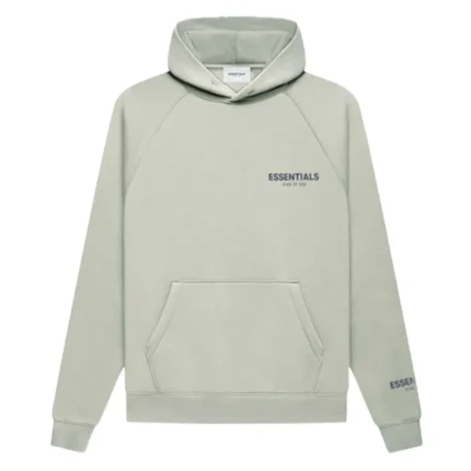Fear of God Essentials Core Collection Pullover Green Hoodie