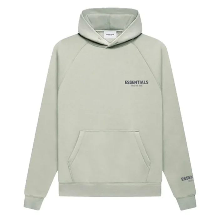 Fear of God Essentials Core Collection Pullover Green Hoodie