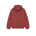 Fear of God Essentials Fleece Hoodie – Red