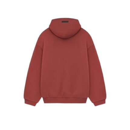 Fear of God Essentials Fleece Hoodie – Red