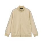 Fear of God Essentials Khaki Full Zip – Premium Hoodie