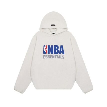 Fear of God Essentials NBA Hoodie - Light Grey
